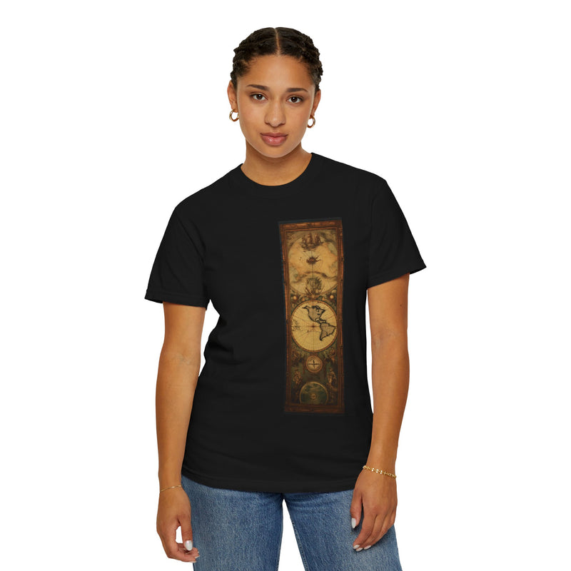 Vintage Geography Chart T-shirt