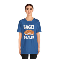 Funny Bagel Dealer Tee - Graphic Shirt
