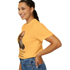 Darwin Coffee Funny T-Shirt — "Survival of the Fittest? I Barely Survive Coffee Shortages."