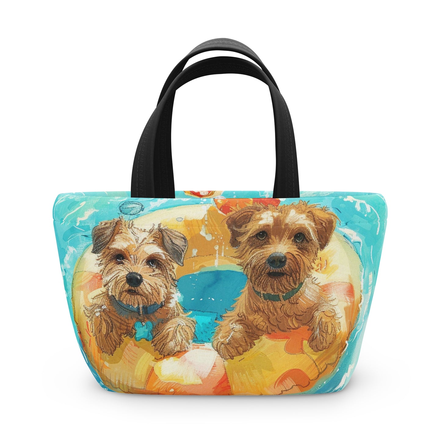 Max And Bella Dog Themed Swim Buddies - Lunch Bag