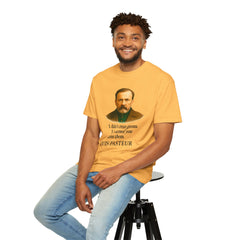 Louis Pasteur Portrait Tee – "I didn't create germs, I just warned you about them."