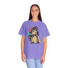 Pop Art Pinup Girl Comfort Colors T-Shirt