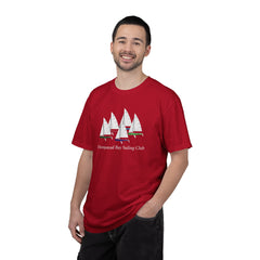 Hempstead Bay Sailing Club T-Shirt — Vintage Sailboat Race Day Tee