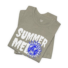 Summer Meltdown Graphic Tee — "Summer Melt Down" Sun Design