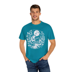 Frog Guitarist Retro Graphic Shirt