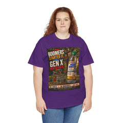 Boomers Started It. Gen X Perfected It. Vintage Hose Water Bottle Graphic Tee