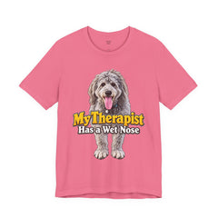 My Therapist Has A Wet Nose Personalized with your dog(s) image T-Shirt