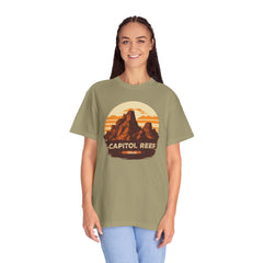 Capitol Reef National Park Graphic, Comfort Colors Soft Relaxed Fit Unisex Garment-Dyed T-shirt