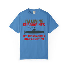Submarine Lover T-Shirt, Nautical Tee, Gift for Submarine Fans, Funny Graphic Shirt, Summer Casual Wear