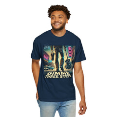 Music Lynyrd Skynyrd Inspired Gimme Three Steps AI Graphic - Unisex Comfort Colors Shirt