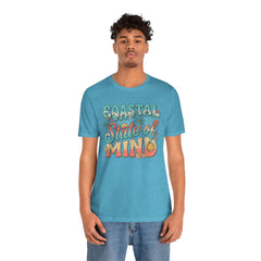 Coastal State of Mind Tee — Retro Beach Graphic T-Shirt