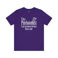 Phlebotomist Humor Tee, Funny Medical Shirt, Nurse Gift, Blood Tech Wear, Cute Phlebotomy Humor, Healthcare Apparel