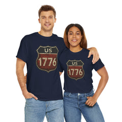 Vintage USA Pride Tee - 1776 Unisex Heavy Cotton Tee
