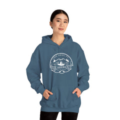 The Hideout Adventure Hoodie – Lake Ariel, PA Mountain Graphic Hooded Sweatshirt