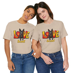 Personalized Love Your Dog T-Shirt — Designed with your dogs name and picture Graphic Tee