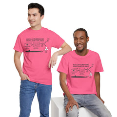 Nuclear Submarine Propulsion Explained Tee, Science Shirt, Geeky Gift, Educational Apparel, STEM Fashion, Nerdy T-Shirt