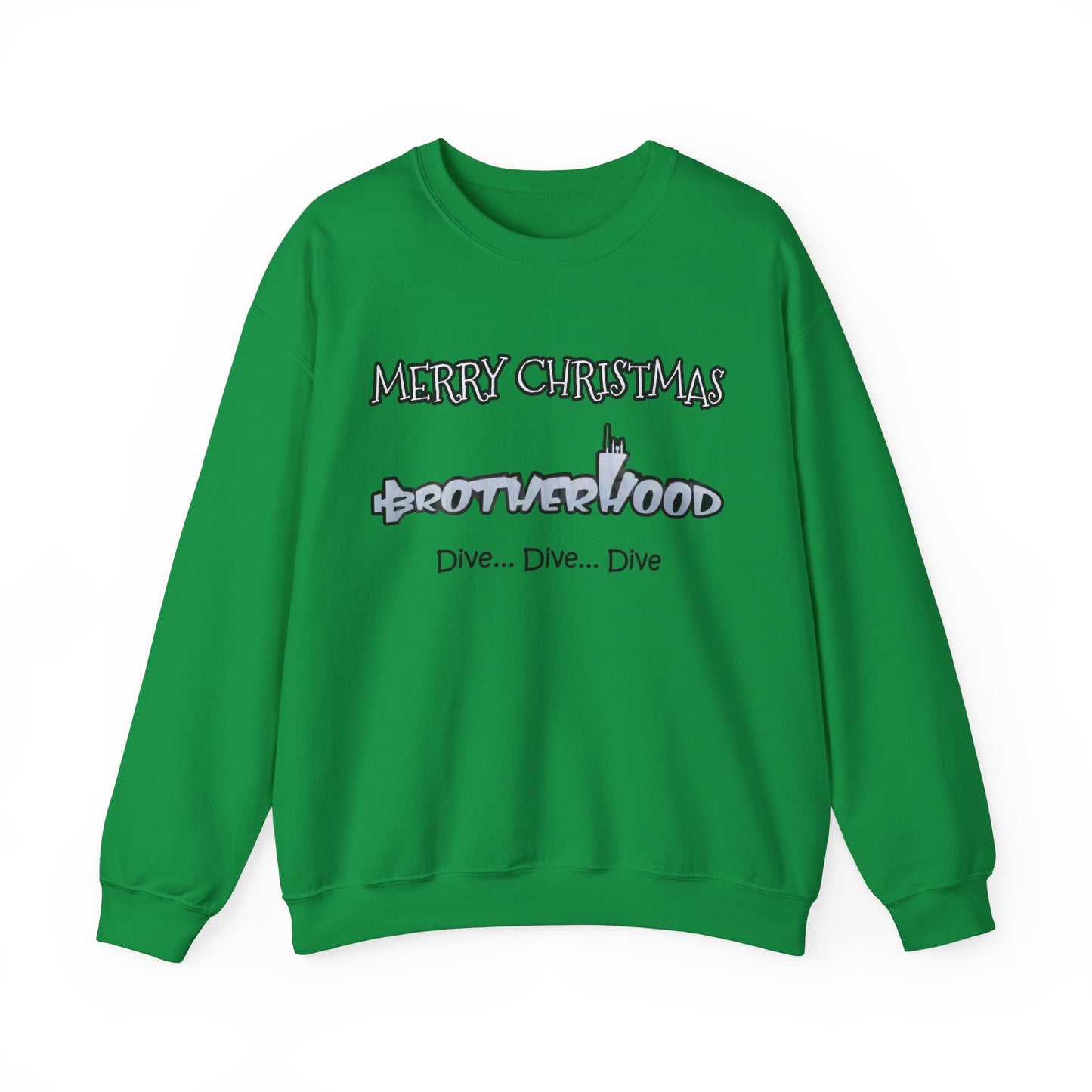 MERRY  CHRISTMAS Submarine Brotherhood -Unisex Crewneck Sweatshirt