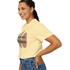 Nephrologist Bean Queen, Graphic Unisex Garment-Dyed T-shirt