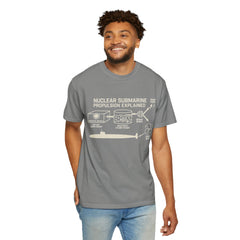 Nautical Science T-Shirt, Unisex Graphic Tee, Marine Themed Apparel, Gift for Engineers, Submarine Enthusiast Shirt, Casual Wear