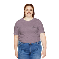 Dog Mom T-Shirt — Personalized Your Dog Image  Tee (Custom Name)