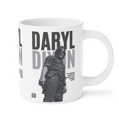 Daryl Dixon Ceramic Mug — The Walking Dead Three-Panel Fan Coffee Cup (11oz/15oz/20oz)