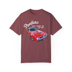 Retro Pontiac 1974 Trans Am SD-455 Unisex Comfort Colors Garment Dyed T-Shirt