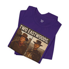Vintage Western T-Shirt - Two Eastwoods - No Flux Capacitor Required