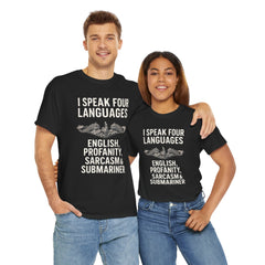 Funny United States Submarine Multilingual T-Shirt