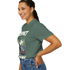 Bigfoot and Alien Outdoor Canoe Adventure - Respect The Locals T-Shirt