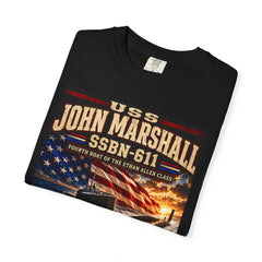 USS John Marshall SSBN-611 'Forty One for Freedom' Patriotic T-Shirt