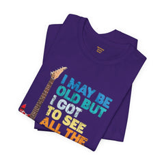 Vintage Rock Band Tee - 'I May Be Old, But I Got to See All the Cool Bands'