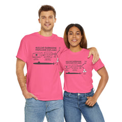 Nuclear Submarine Propulsion Explained Tee, Science Shirt, Geeky Gift, Educational Apparel, STEM Fashion, Nerdy T-Shirt