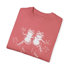 Frog Dancing Its Real, Retro Graphic Shirt, 90s Frog Tee, Nature Shirt, Dancing Frog Tee, Frog Lovers, Vintage Style Relaxed Fit T-shirt