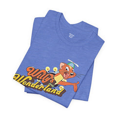 Willy's Wonderland Unisex Tee, Fun Graphic Tee, Casual Shirt, Gift for Fans, Summer Outfit, Movie Inspired Apparel