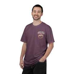 Wyoming Funny Roadtrip T-Shirt — "Three Things You Don’t Do in Wyoming" Adventure Tee