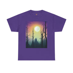 Serene Nature Graphic Tee, Aesthetic T-Shirt, Cozy Casual Wear, Gift for Nature Lovers, Perfect for Outdoor Adventures