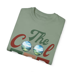 THE COOL DAD, sunglasses graphic, Comfort Colors 1717, unisex garment-dyed t-shirt, retro sunglasses tee, gift for him, Birthday gift tee, Vintage graphic tee, shiny shades Tee, Fathers Day Shirt