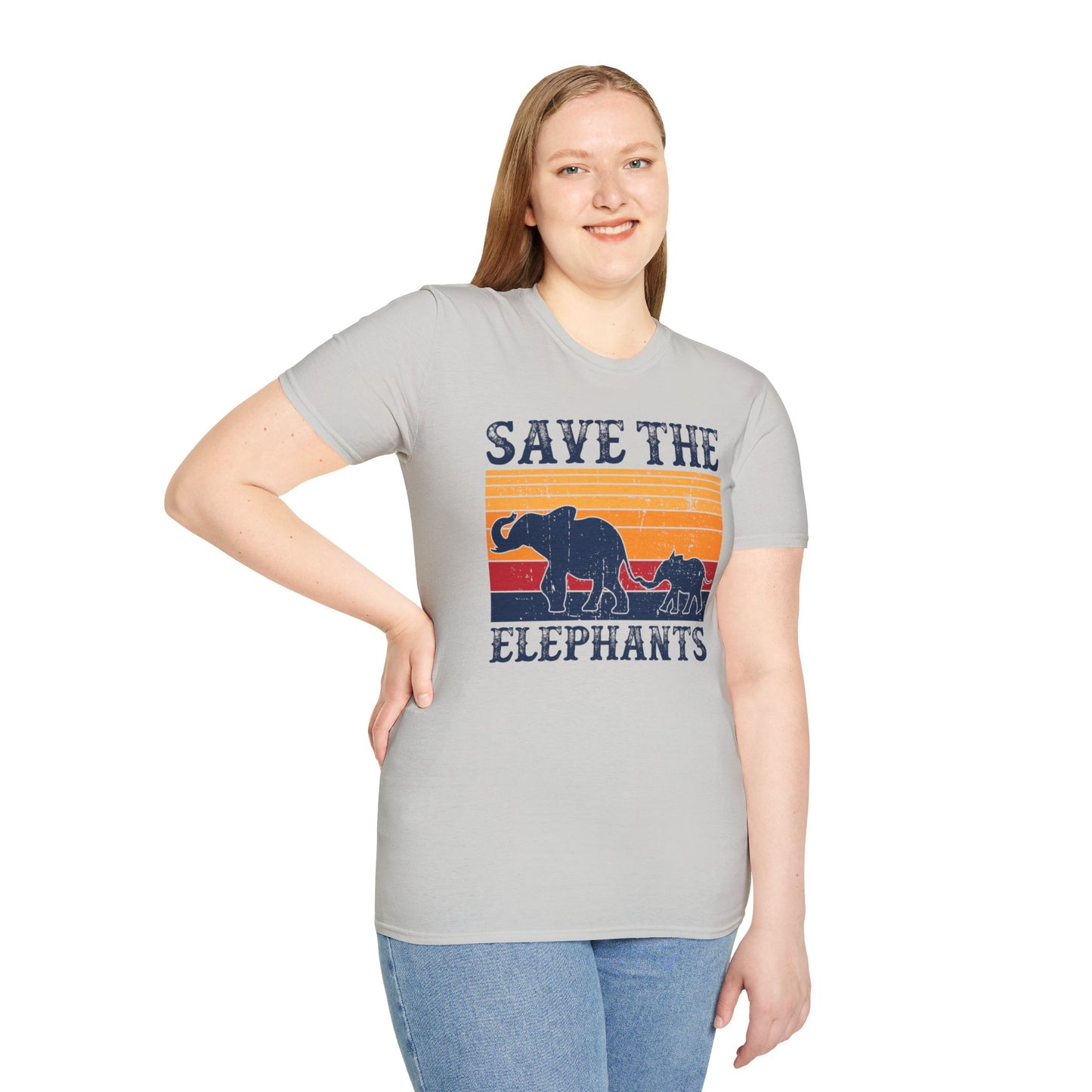 Save the Elephants Unisex Softstyle T-Shirt