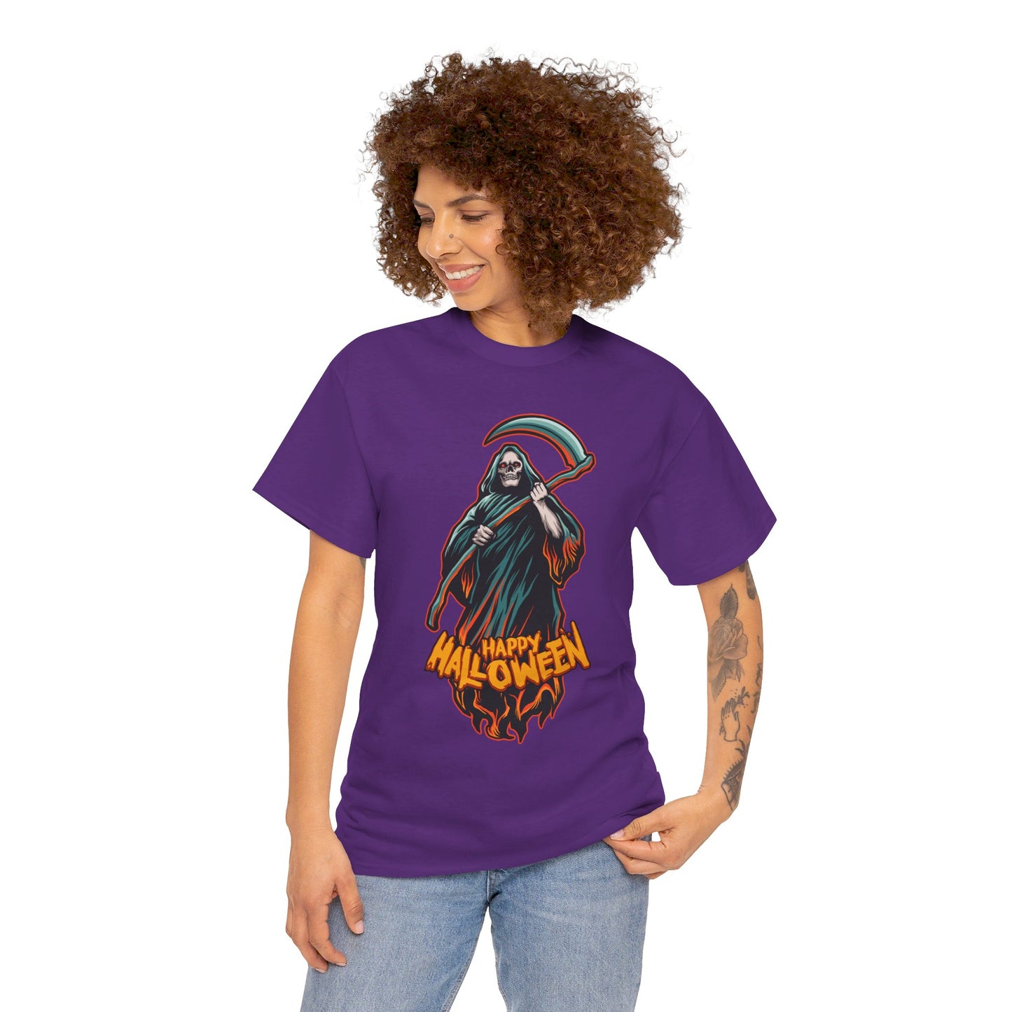 Grim Reaper - Graphic Unisex Heavy Cotton Tee