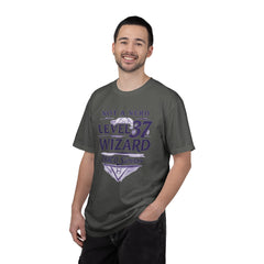 Level 37 Wizard T-Shirt — "Not a Nerd" THAC0 Survivor D&D Gamer Tee