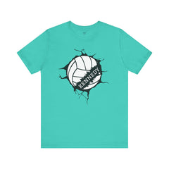 Personalized Name Volley Ball Unisex Tee Shirt