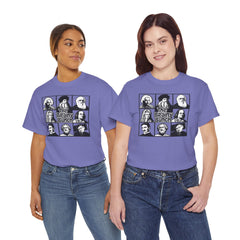 The Brainy Bunch Tee — Vintage Scientist Portraits Graphic T-Shirt