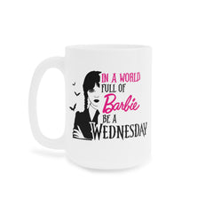 Wednesday Addams - Ceramic Mugs (11oz\15oz\20oz) | Pop Culture | Addams Family | Fan Gift | Gift For Her | Gothic Style Mug | Creepy Comedy
