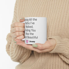 Personalized Inspirational Quote Ceramic Mug — Heartfelt Morning Motivation (11oz & 15oz)
