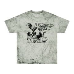 Life Is Better On The Farm Graphic Unisex Color Blast T-Shirt
