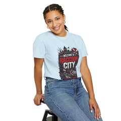 Raccoon City Graphic T-Shirt — "Welcome to Raccoon City" Horror Gamer Tee