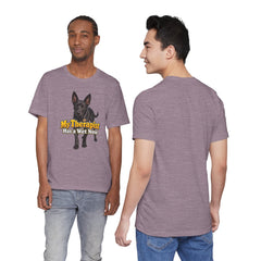 My Therapist Has A Wet Nose Personalized with your dog(s) image T-Shirt