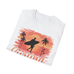 Surfing Unisex Softstyle Graphic T-Shirt