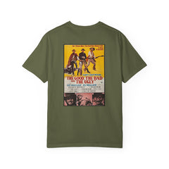 Vintage The Good The Bad And The Ugly Western Movie Front And Back Graphic T-Shirt