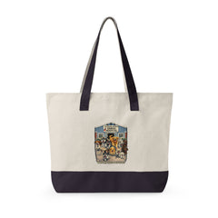 Who Let The Dogs Out  Baldwin Harbor Animal Hospital Canvas Tote — Zippered Tote Bag for Dog Lovers